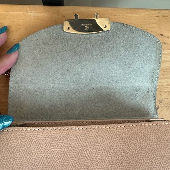 Furla Light Pink Bella Mini Leather Crossbody - Picture 10 of 13